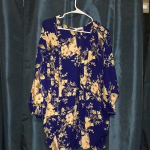 Floral cardigan